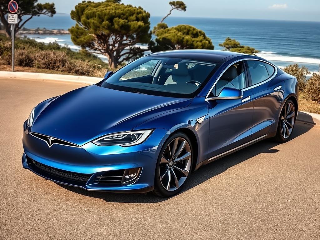 Tesla Model S with PPF and ceramic coating protection in San Diego Tesla Model S with PPF and ceramic coating protection in San Diego